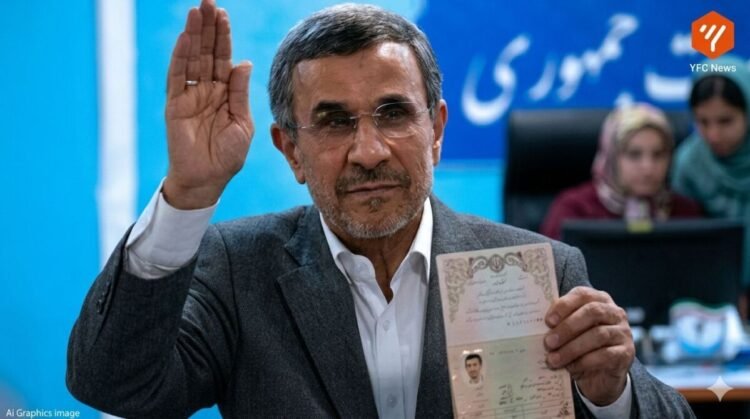 महमूद अहमदीनेजाद यांचा फाइल फोटो