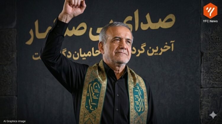 इराणचे राष्ट्राध्यक्ष मसूद पेझेश्कियान यांचे आक्रमक भाषण