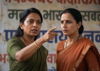 रोहिणी खडसे आणि चित्रा वाघ