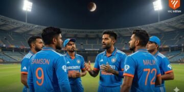 वानखेडे स्टेडियमवर सराव करणारा भारतीय क्रिकेट संघ