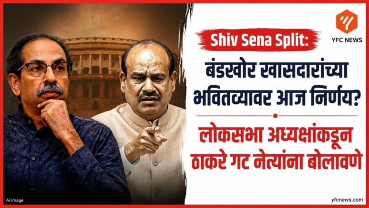 लोकसभा अध्यक्षांसोबत ठाकरे गटाच्या नेत्यांची बैठक