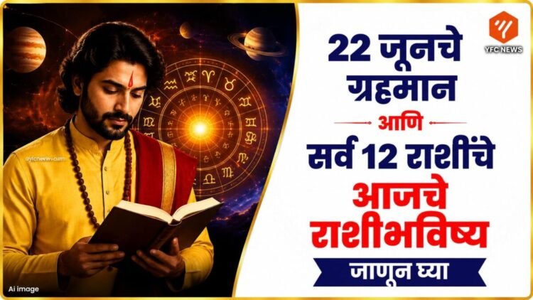 आजचे राशीभविष्य आणि सर्व १२ राशींची माहिती सांगणारे प्रातिनिधिक चित्र