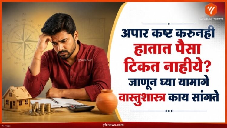 Vastu Tips: पैशांची चणचण भासत असेल तर जाणून घ्या काय सांगते वास्तुशास्त्र