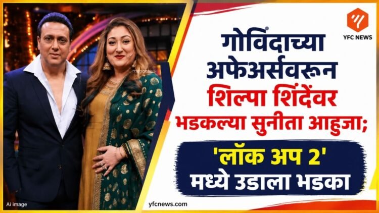 Entertainment News: गोविंदाच्या अफेअर्सवरून शिल्पा शिंदेवर भडकल्या सुनीता आहुजा; 'लॉक अप २' मध्ये उडाला भडका