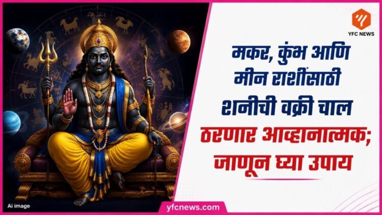शनीची वक्री चाल २०२६ आणि राशीभविष्य